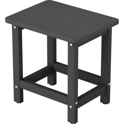 Table d'appoint de patio, table Adirondack en PEHD, table basse en PEHD (paquet de 2)