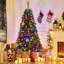 Size Lighted Artificial Spruce Christmas Tree-1939571809