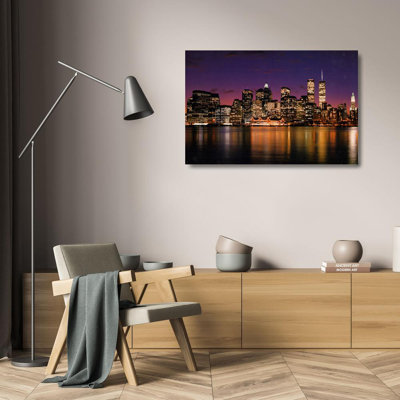 New York Skyline At Night