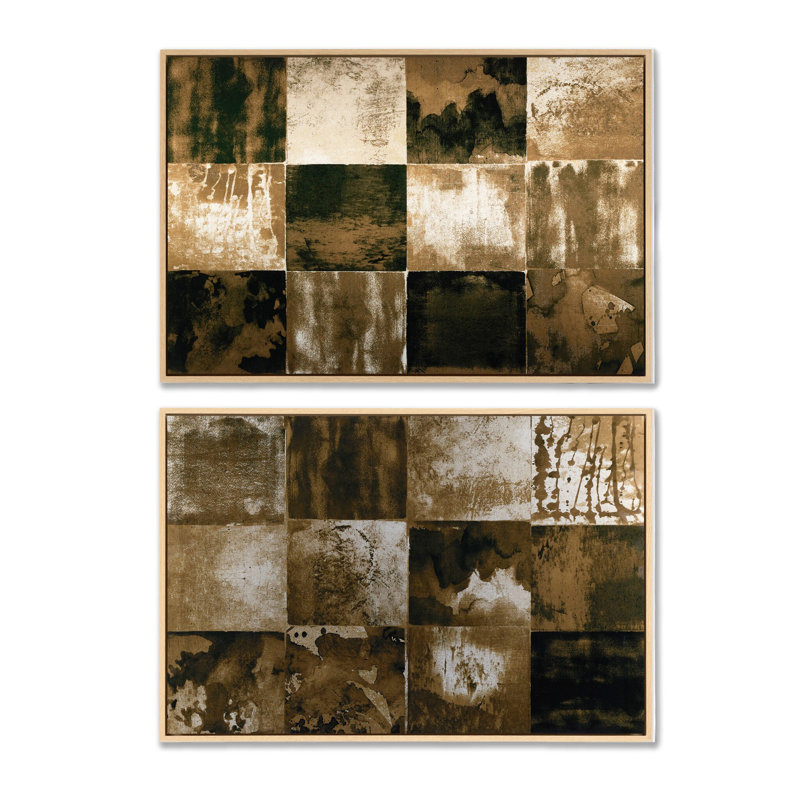Rusted Diptych Set by Paul Duncan, 32.5" H x 24" W x 2" D