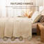 Ensemble de couvre-lit 3 pièces XAKING - Ensemble de courtepointe légère en microfibre réversible et respirante avec 2 taies décoratives-128874243-129490994