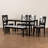 6 - Person Four Leg Dining Set-1227696344