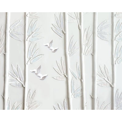 Murale arbres en bambou Max