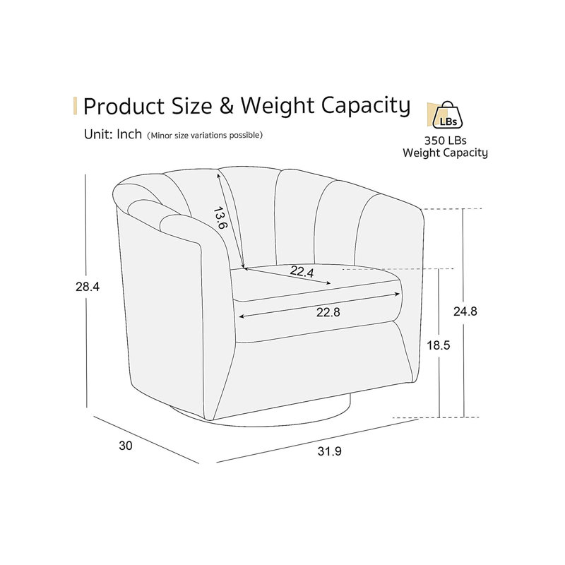 Chaise pivotante