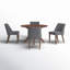 Ensemble de table guéridon 5 pièces Didmarton-36504913