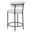 Fauteuil rembourré de couleur crème Mitsuda-1720402361-1720402343