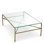 Xandria Glass Coffee Table