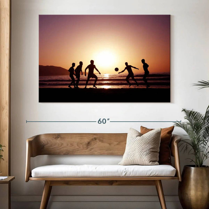 Sireci Beach Soccer Silhouette