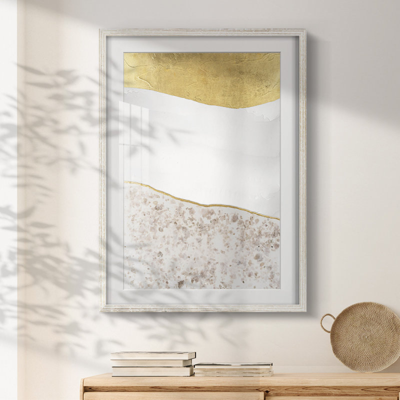 Whitestone I -Framed Print