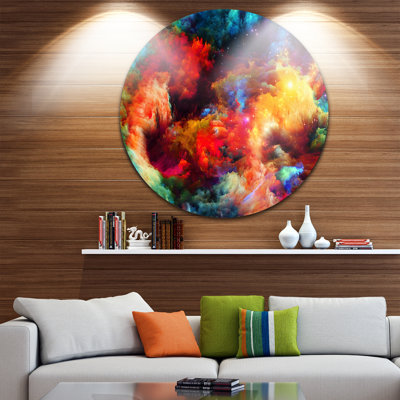 « fractal paint fusion », reproduction d’impression sur métal