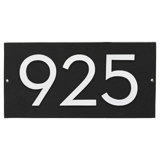 Floating 1-Line Wall Address Plaque
