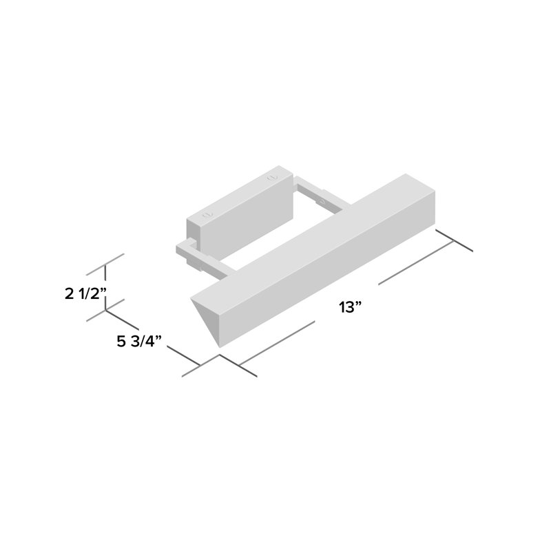 Ralph Lauren Langham 1 Light Small Wall Mounted, Polished Nickel