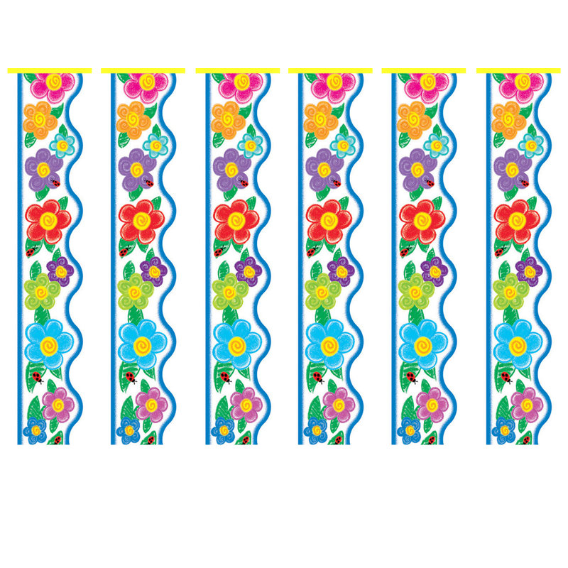 Crayon à fleurs formidables