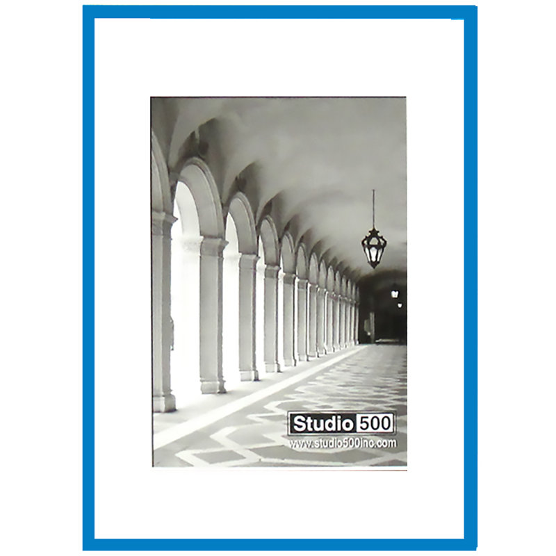 Cadre photo Modern Striped Clean Cut Collection, bleu