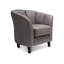 Sligo Upholstered Fabric Barrel Chair-185194440-185194438