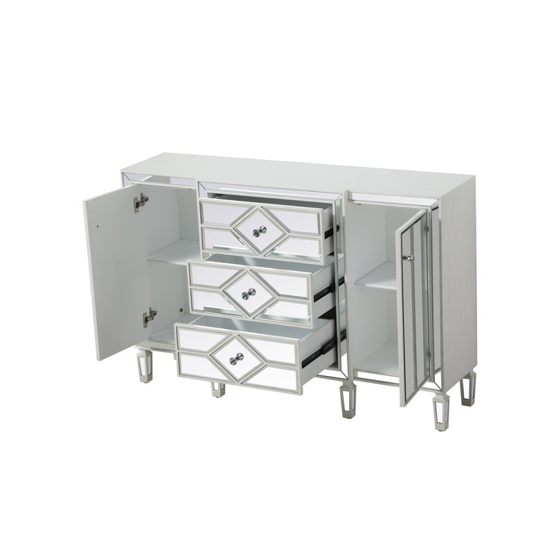 Bashaw Accent Cabinet, Antique White