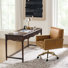 Ensemble de bureau 2 pièces Becky avec bureau et chaise de bureau Becky