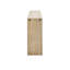 Console 64 po en bois massif pour un décor de salon moderne au fini blé récupéré