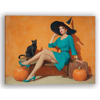 Witch’s Charm Wrapped Canvas Wall Art