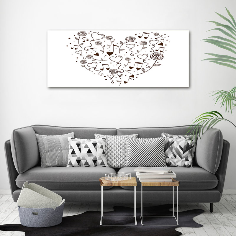 Heart - No Frame Print on Canvas
