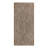 Rectangular 79-inch Dining Table Brown Brushed