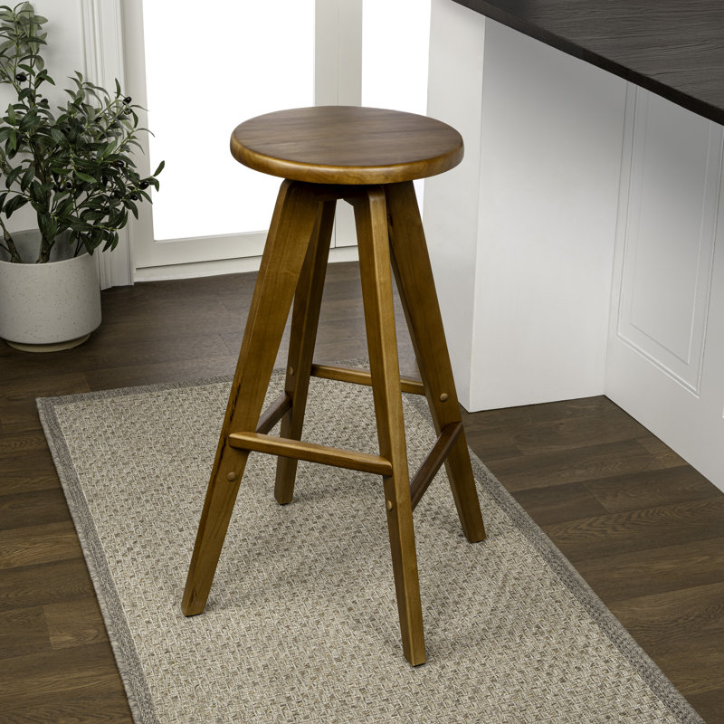 Tabouret de bar 30,5 po Ceren, Tabouret de bar (siège d'une hauteur de 30,5 po), Noyer brun