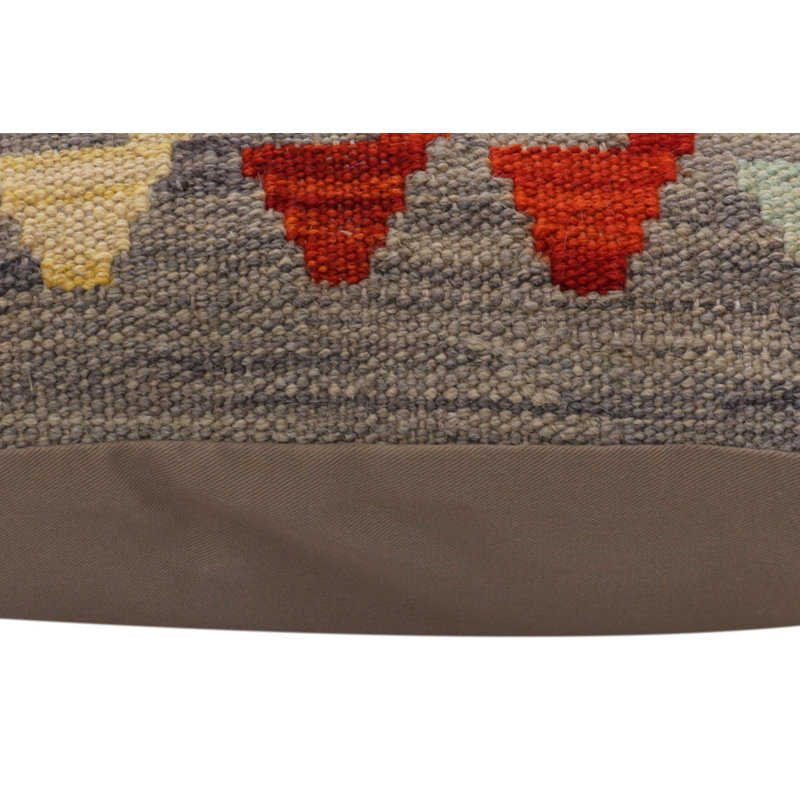 Coussin Kilim tissé à la main Boho Chic Wilson - 19 po x 20 po
