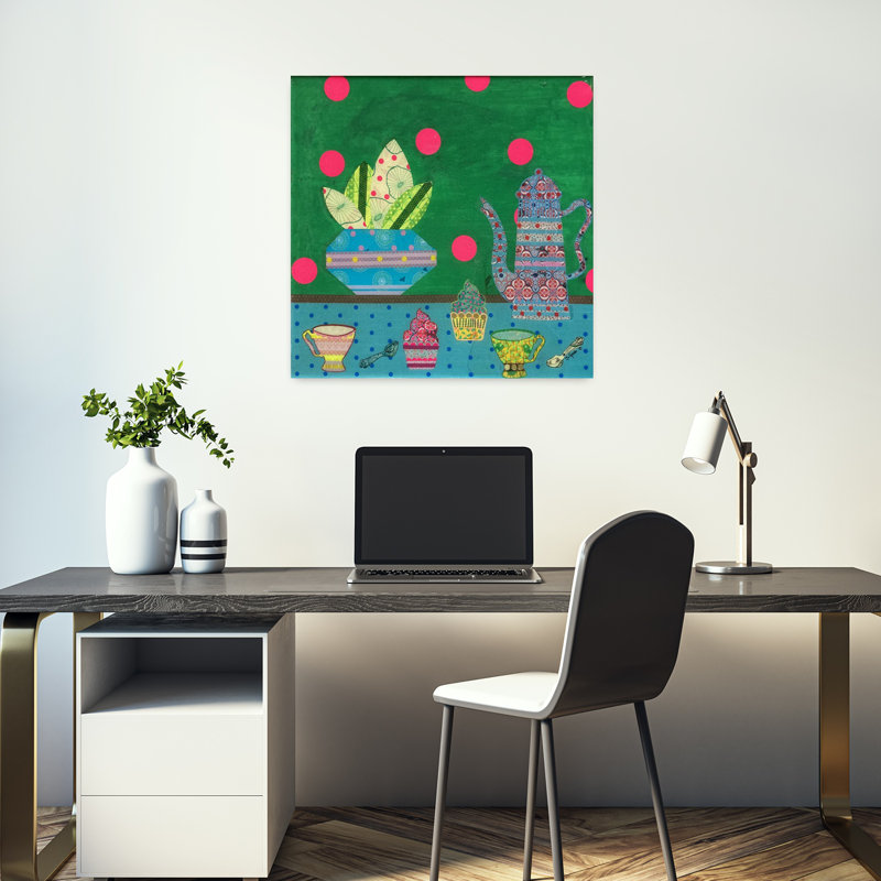 Art contemporain Art contemporain, H 18 po x l 18 po