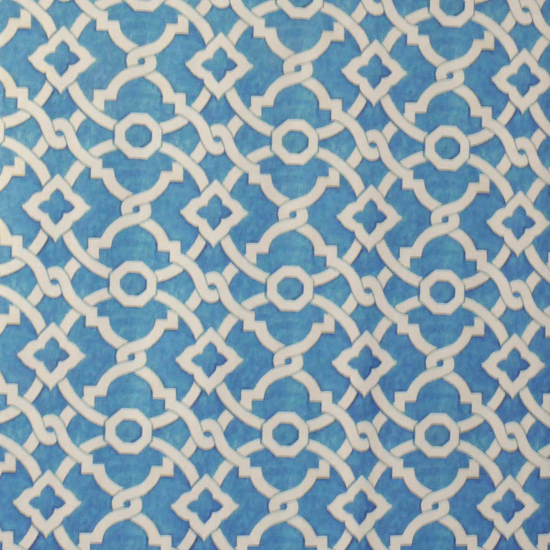 Twist 100% Cotton Fabric, Blue Jay