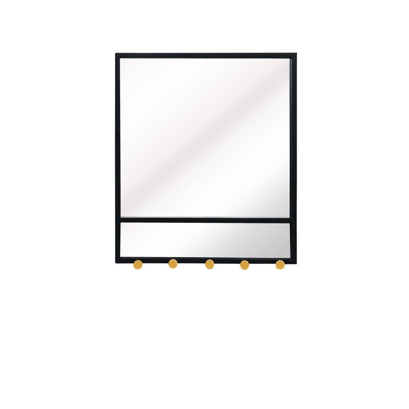 Bertram Metal Flat Wall Mirror