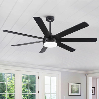Ventilateur de plafond 72 po avec pales en contreplaqué pour salle à manger