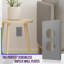 Plaques murales sans vis ENERLITES - recto verso, gris-91290703
