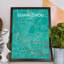 Guangzhou City Map - No Frame Print-614660636