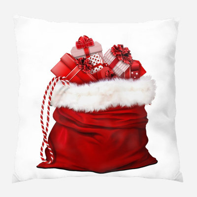 Canvas Outdoor Reversible Throw Pillow