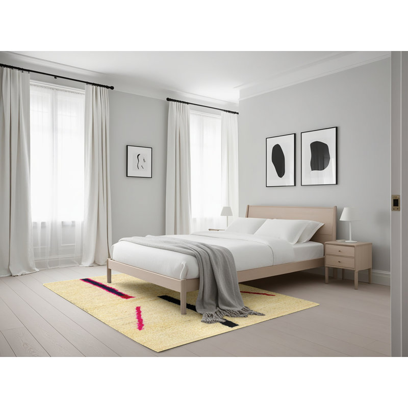 Tapis abstrait moderne 2906, Rectangle 5 pi x 7 pi