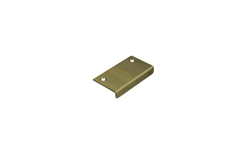 Cup / Bin Pull, Antique Brass