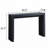 Console Table with Ribbed Design,Wood Console Table