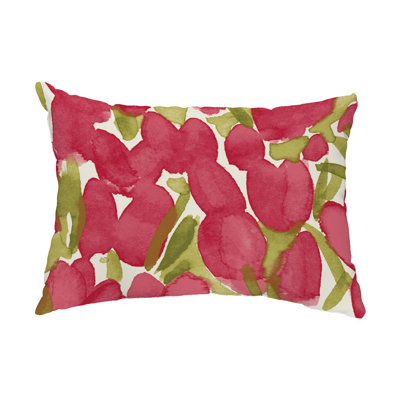 Sunset Tulip Outdoor Rectangular Pillow Cover & Insert