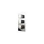 Système de douche complet thermostatique avec valve brute Begonia