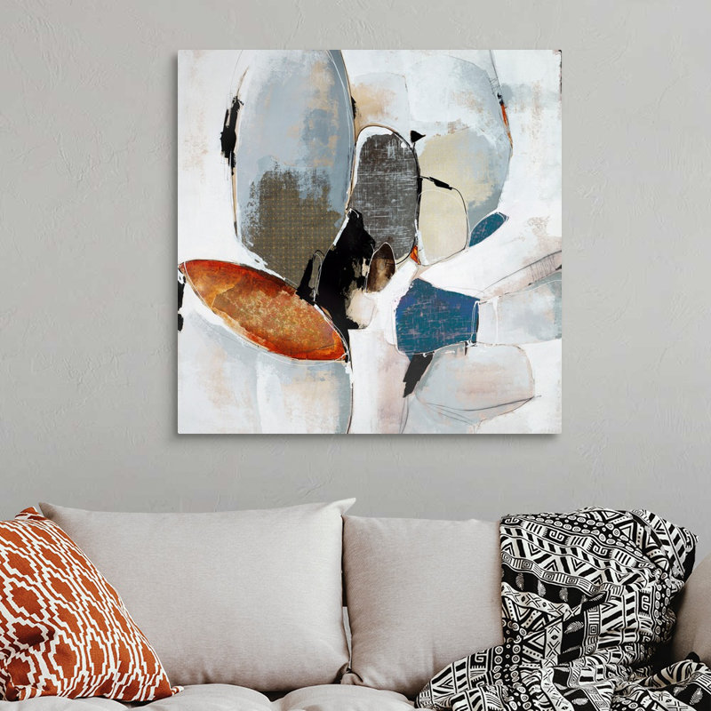 «Lost in the Moment II» par Sydney Edmunds, reproduction d'art sur toile, H 36 po x l 36 po, Toile tendue, Sans cadre