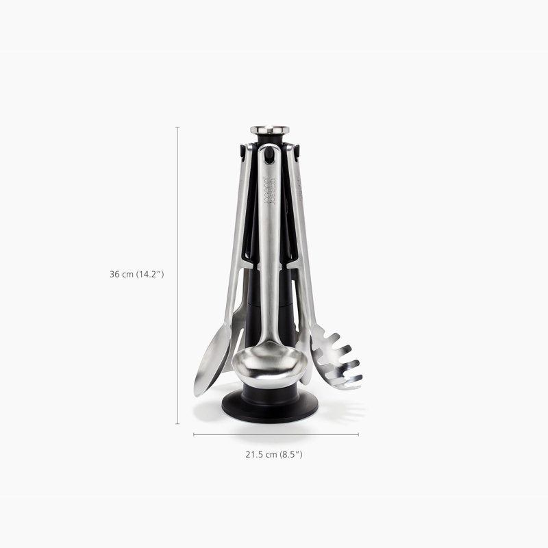Ensemble d'ustensiles de cuisine en acier inoxydable 5 pièces Joseph Joseph