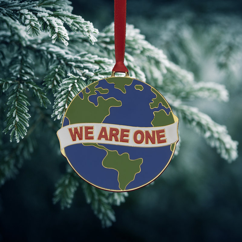 Ornement émaillé 2020 «We Are One One»