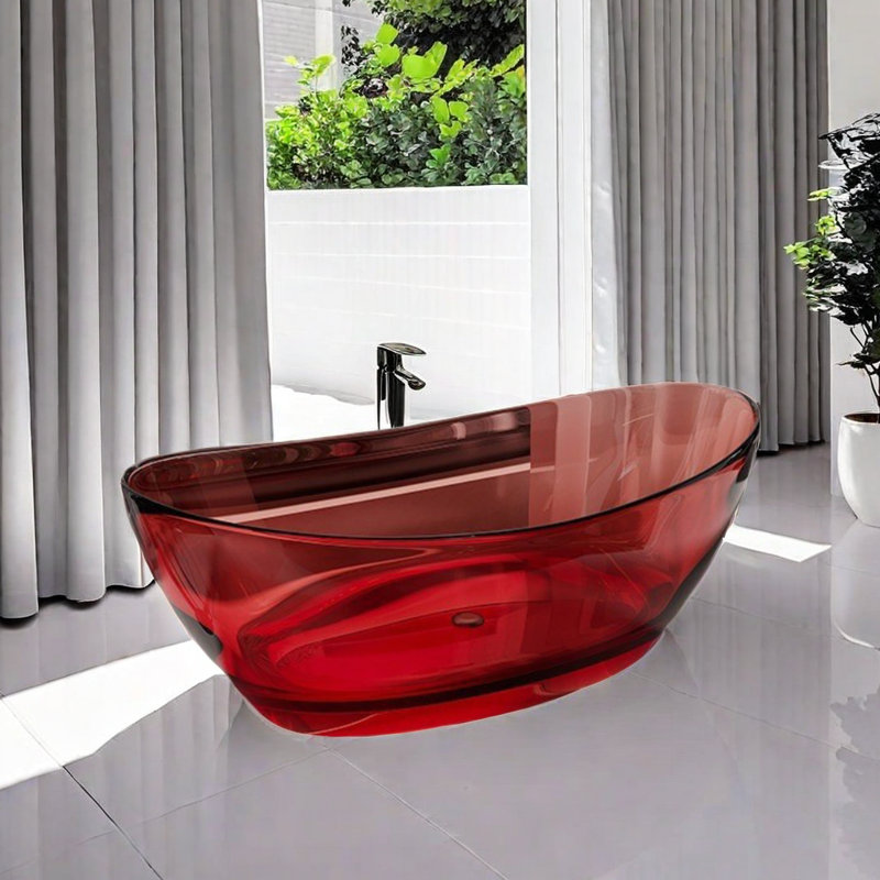 67'' x 32.6'' Resin Bathtub