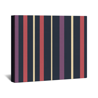 Vertical Striped Pattern Canvas Gallery Wrap in Many Sizes