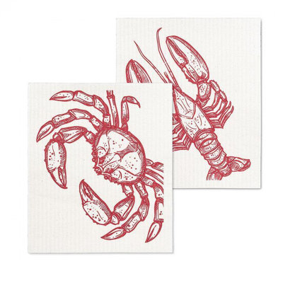Torchon homard et crabe