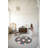 Christmas Themed Santa Claus Patterned Modern Woven Base Round Decorative Carpet-1084555243