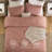 Bedsure Cotton Comforter with Throw Waffle Blanket and Decorative Pillow,Bedding Comforter Sets-110189444-110189443