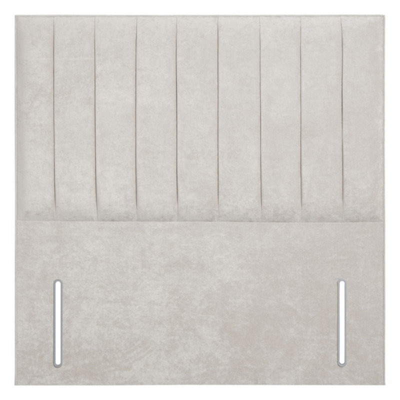 Upholstered Headboard, Small Double (4'), Kensington, Pearl