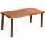 Table rectangulaire en bois d'acacia Caydren