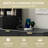 56"W Fluted Makeup Vanity With Lights and Mirror &  Charge Station-1059152074